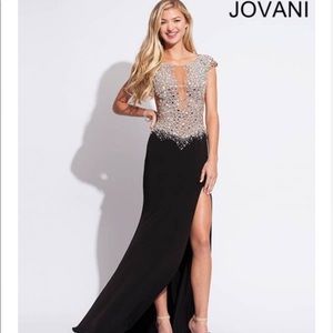 Jovani beaded/crystal prom dress